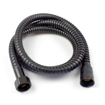 Shower Hose Black 1.5m 1/2