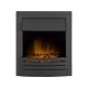 Ruby Electric Fire in Black with Remote Control