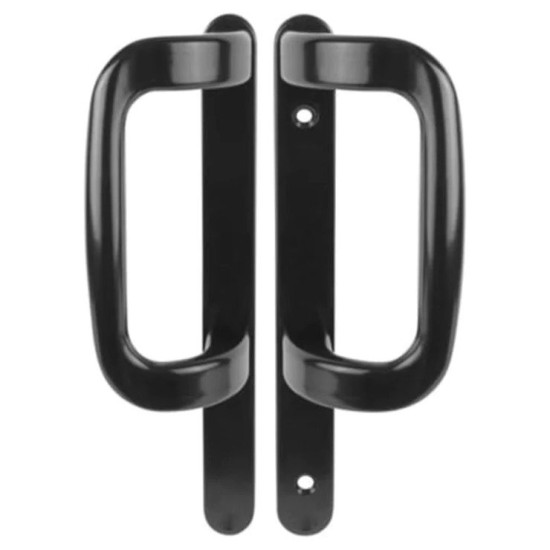 UPVC Inline Patio Door Handle Fuhr Dummy Black