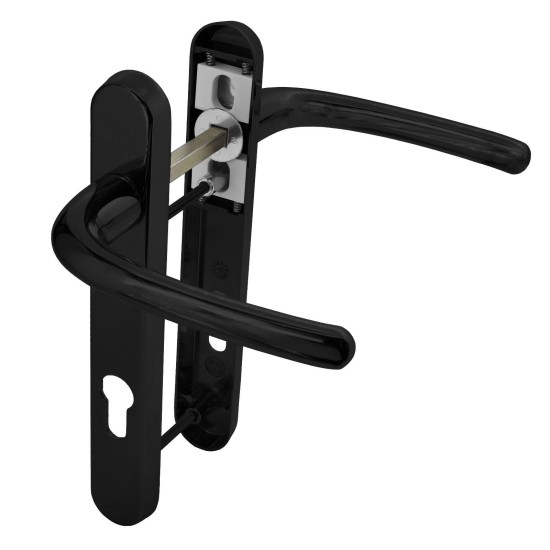 Stanway Black UPVc Door Handle