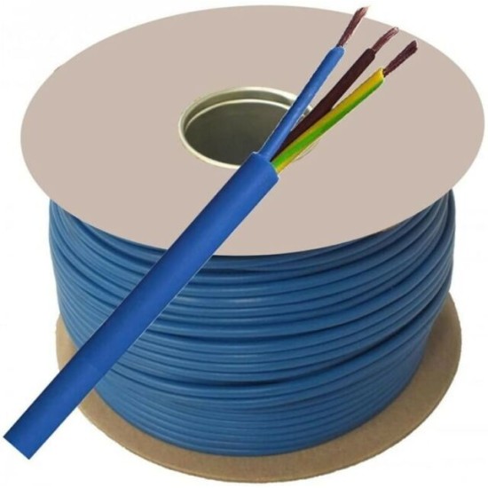 Arctic Grade Cable 2.5mm Three Core Blue - 100M Roll