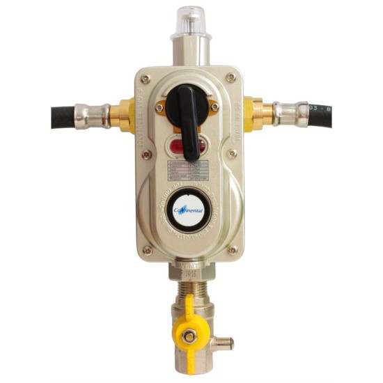 2 Cylinder Automatic Changeover Regulator with OPSO