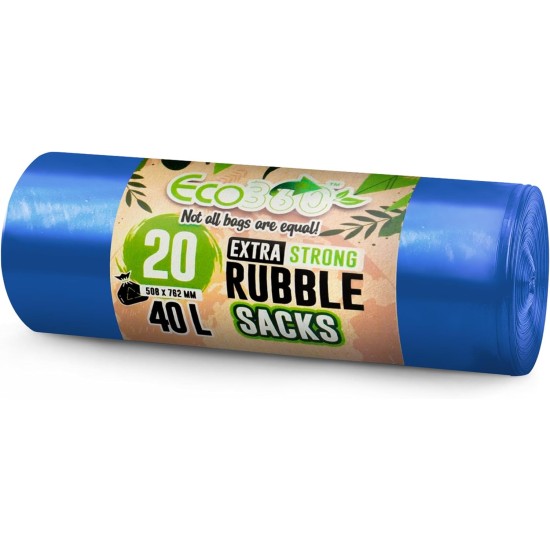 Eco360 Extra Strong Rubble Sacks Pack 20