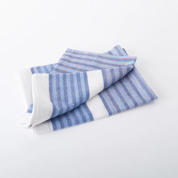 Two Tone Blue Tea Towel