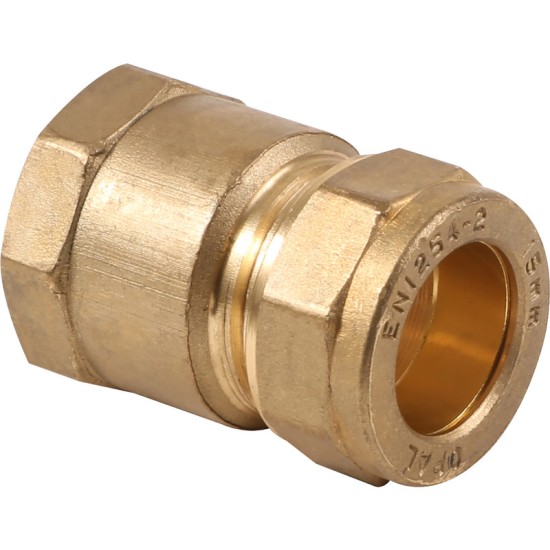 Compression Coupler Female 15mm x 1/2