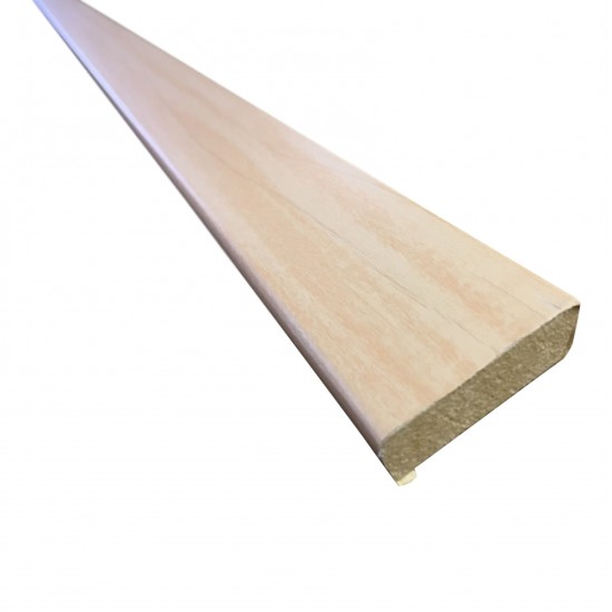 MDF Skirting Honey Birch Veneer 40 x 9 x 2440mm