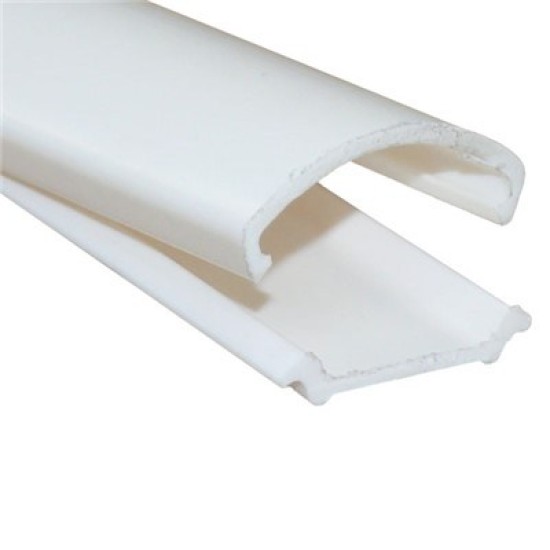 D mould Medium (A + B) SIZE: 16mm x 2.4 metre White