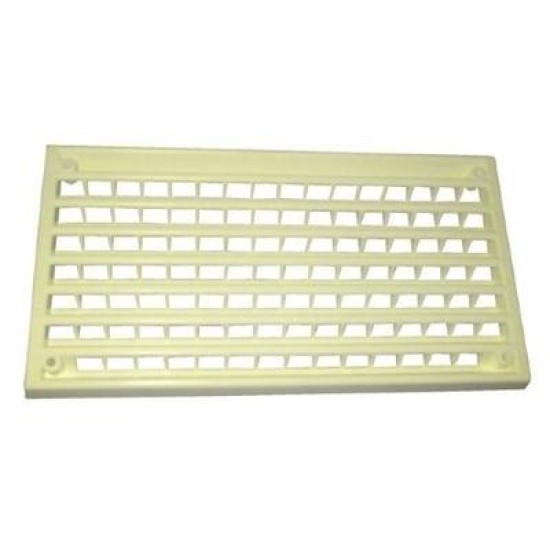 Plastic Interior Vent 6 3/4” x 3 1/2”  Cream