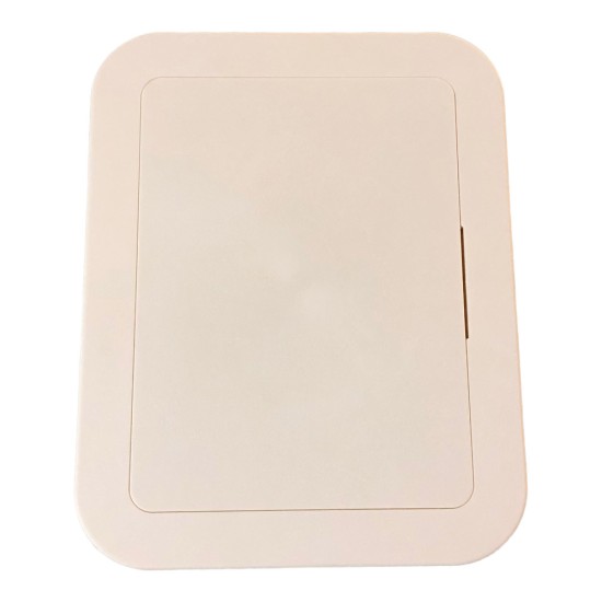 Cream Plastic Access Panel 200MM X 150MM