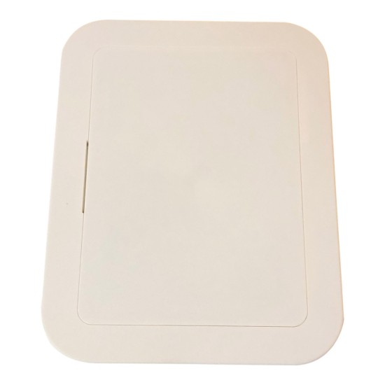 White Plastic Access Panel 200MM X 150MM