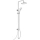 Overhead Rain Shower Riser Rail Kit