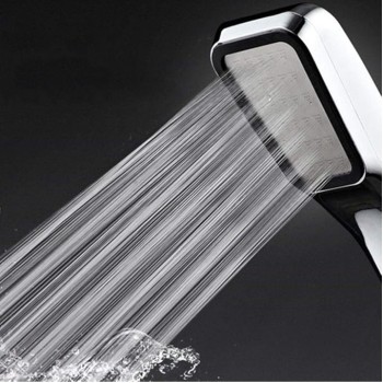 300 Hole Massage Shower Head Chrome