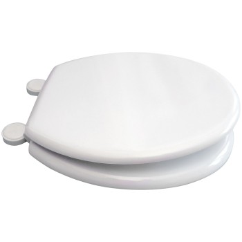 Moulded MDF Toilet Seat White