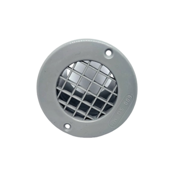 75MM MESH FLOOR VENT Mid Grey