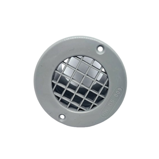 75MM MESH FLOOR VENT Mid Grey