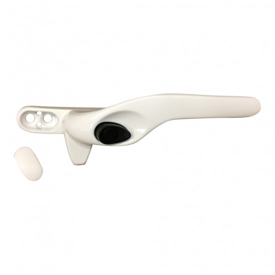 Eltherington Cockspur Window Handle Right Hand White