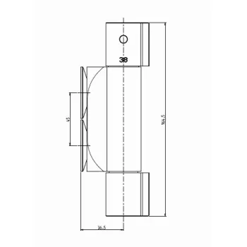 V200 Caravan Shower Mixer Valve 45mm Centres V200 Caravan Shower Mixer Valve 45mm Centres