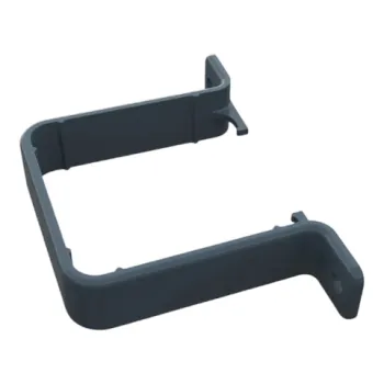 Square Line Flush Fit Downpipe Clip 65mm Anthracite Grey Square Line Flush Fit Downpipe Clip 65mm Anthracite Grey